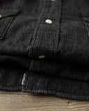 orSlow Denim Western Shirt - Black Denim