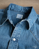 Denim Western Shirt - Denim Used