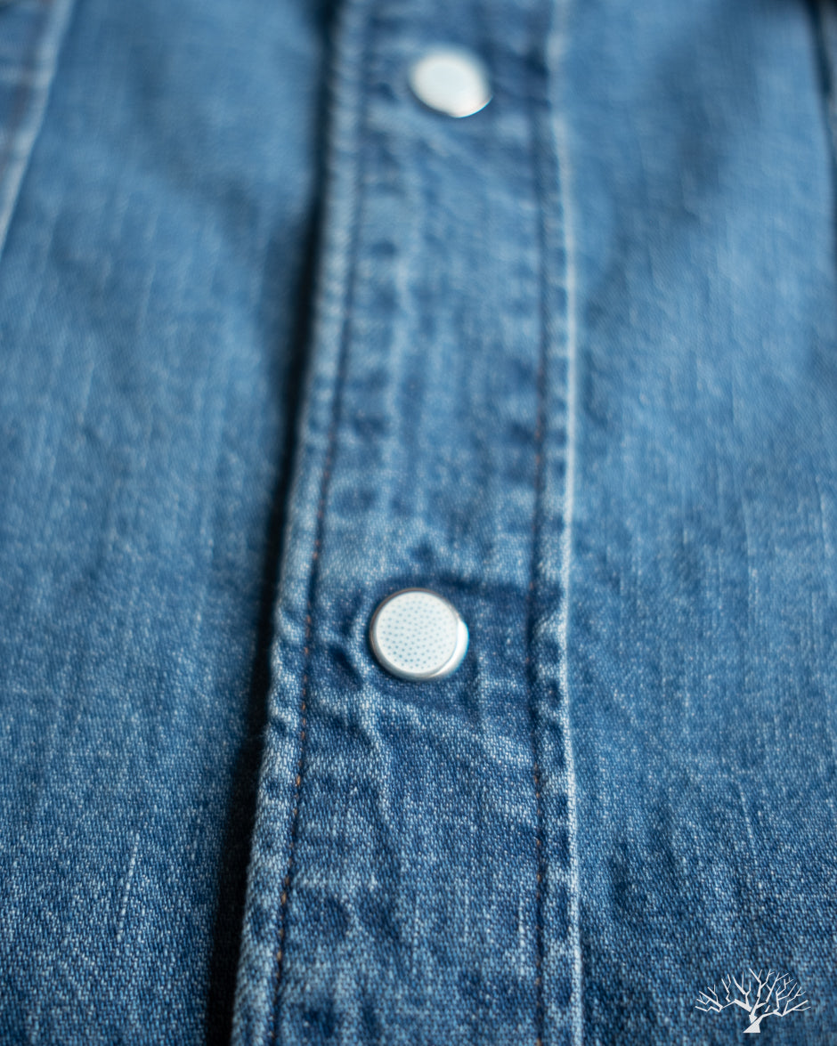 Denim Western Shirt - Denim Used