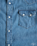 Denim Western Shirt - Denim Used