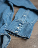 Denim Western Shirt - Denim Used
