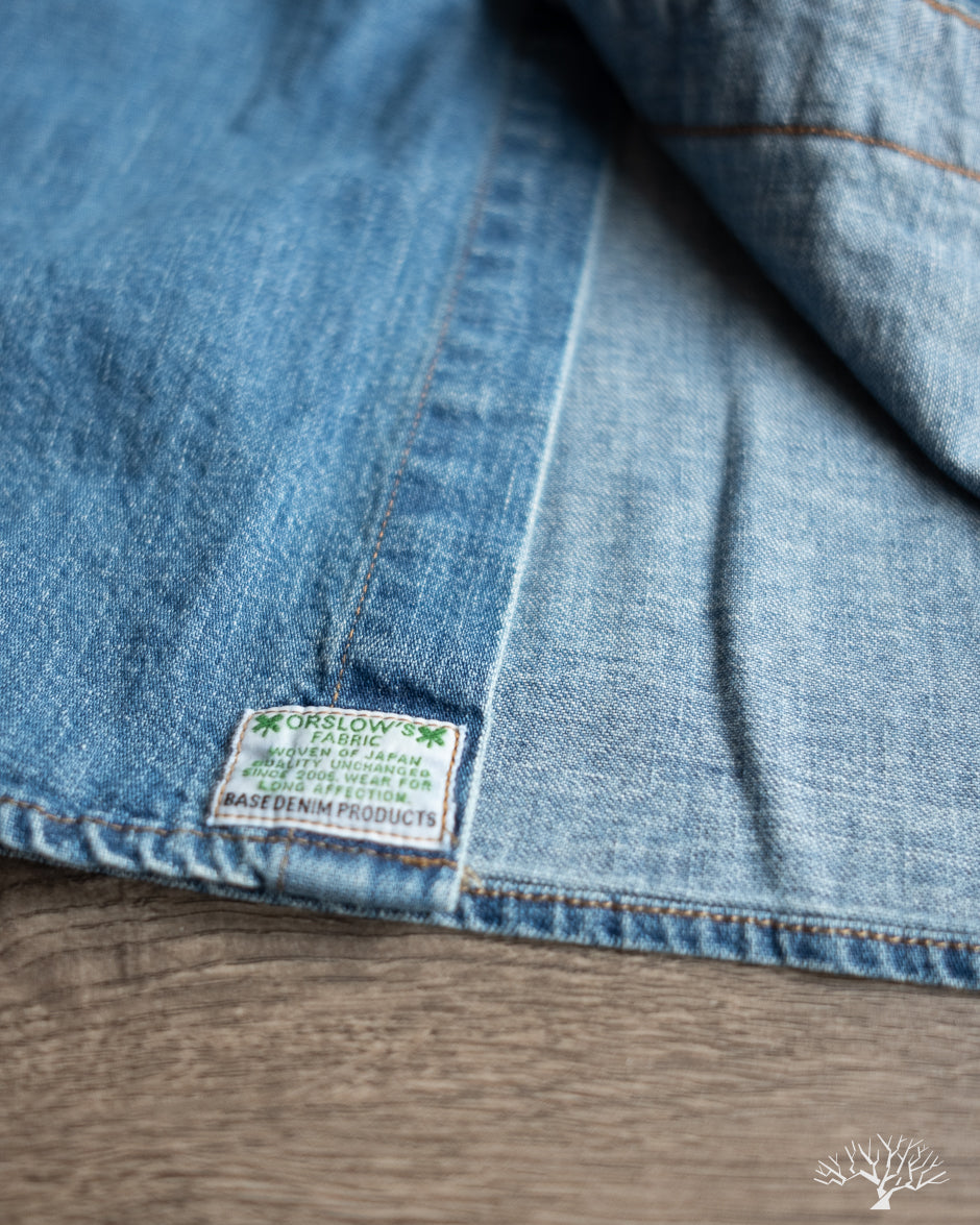 Denim Western Shirt - Denim Used