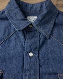 orSlow Denim Western Shirt - One Wash