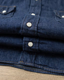 orSlow Denim Western Shirt - One Wash