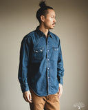 orSlow Denim Western Shirt - Vintage Indigo