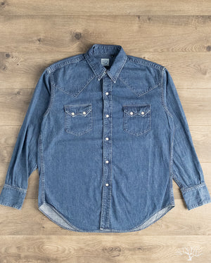orSlow Denim Western Shirt - Vintage Indigo