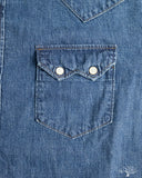 orSlow Denim Western Shirt - Vintage Indigo