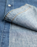 orSlow Denim Western Shirt - Vintage Indigo
