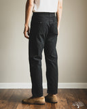 orSlow Double-Knee Canvas Work Trousers - Black