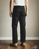 orSlow Double-Knee Canvas Work Trousers - Black