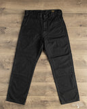 orSlow Double-Knee Canvas Work Trousers - Black