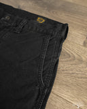 orSlow Double-Knee Canvas Work Trousers - Black