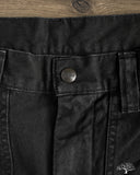 orSlow Double-Knee Canvas Work Trousers - Black
