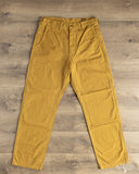 orSlow Double-Knee Canvas Work Trousers - Brown