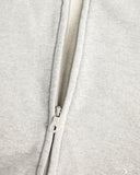 orSlow Front Zip Densely Knit Sweatshirt - Heather Grey