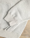 orSlow Front Zip Densely Knit Sweatshirt - Heather Grey