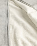 orSlow Front Zip Densely Knit Sweatshirt - Heather Grey