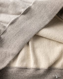 orSlow Heavyweight Cross Grain Side Rib Two Tone Sweatshirt - Light Gray