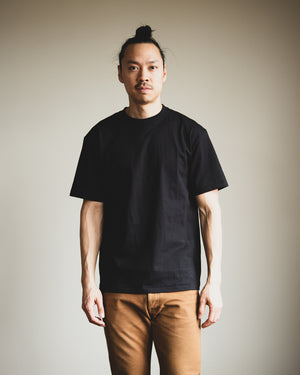 orSlow - Just T-Shirt - Black – Withered Fig