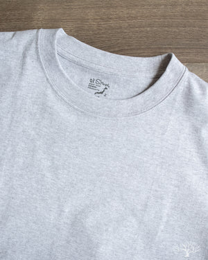 orSlow - Just T-Shirt - Heather Gray – Withered Fig