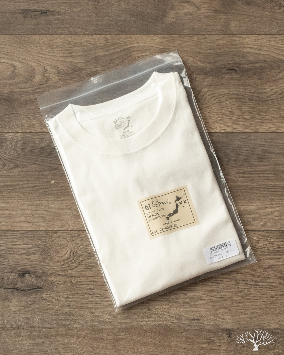 orSlow Just T-Shirt - White