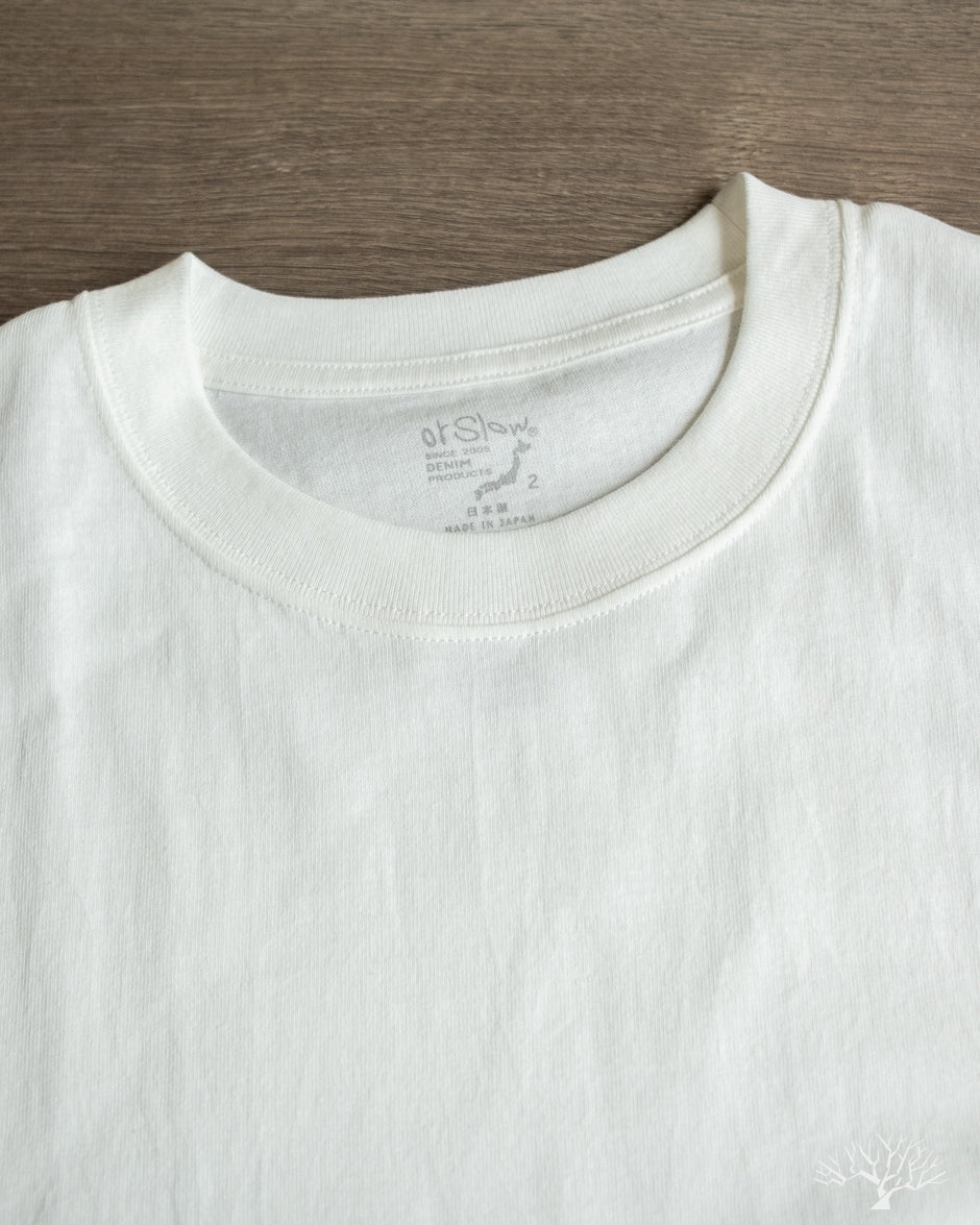 orSlow Just T-Shirt - White