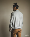 orSlow Lightweight French Terry Sweatshirt Cardigan - Heather Gray