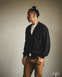 orSlow Lightweight French Terry Sweatshirt Cardigan - Navy