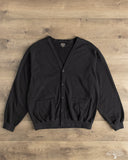 orSlow Lightweight French Terry Sweatshirt Cardigan - Navy
