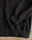 orSlow Lightweight French Terry Sweatshirt Cardigan - Navy
