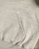 orSlow Loopwheel Hooded Sweatshirt - Heather Grey