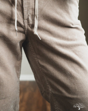 orSlow New Yorker Pants - Light Grey Stretch Corduroy