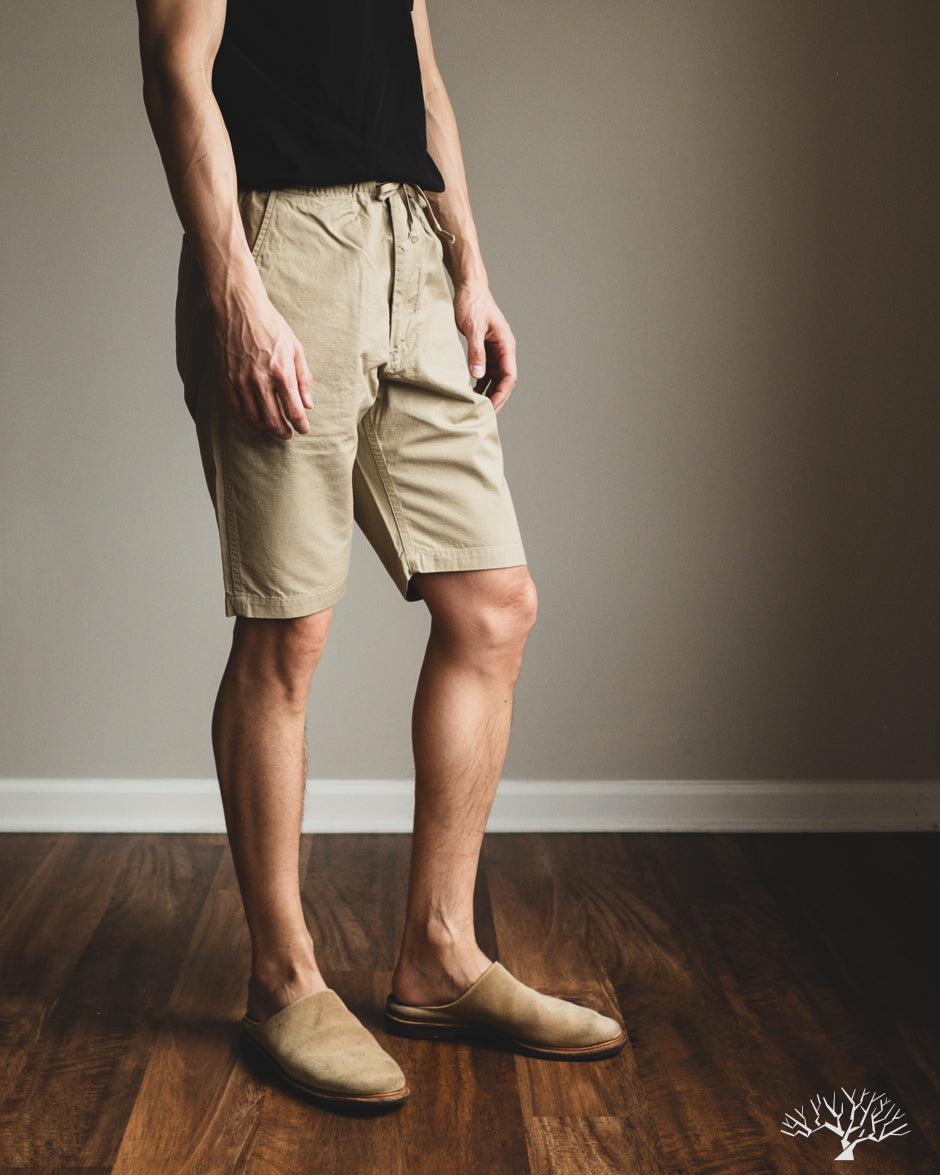 orSlow New Yorker Shorts - Beige Ripstop