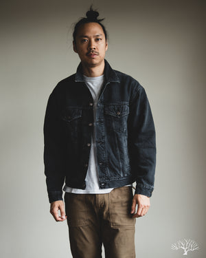 orSlow - Organic Cotton Flannel Check Lining Type 3 Denim Jacket