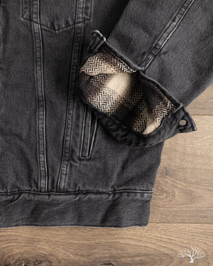 orSlow - Organic Cotton Flannel Check Lining Type 3 Denim Jacket