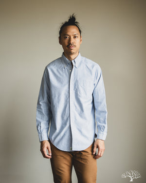Orslow - Oxford Standard Button Down Shirt - Light Blue – Withered Fig