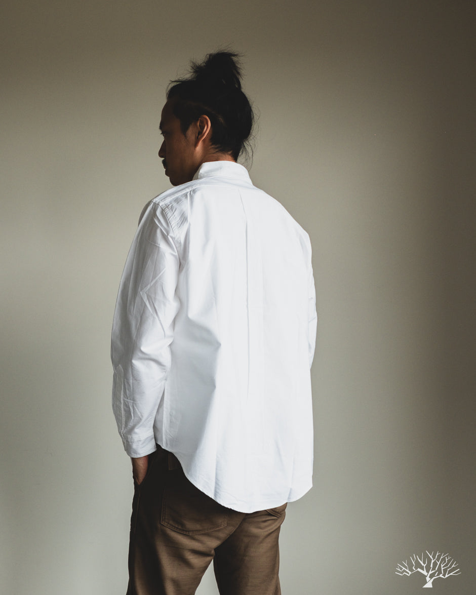 orSlow Oxford Standard Button Down Shirt - White