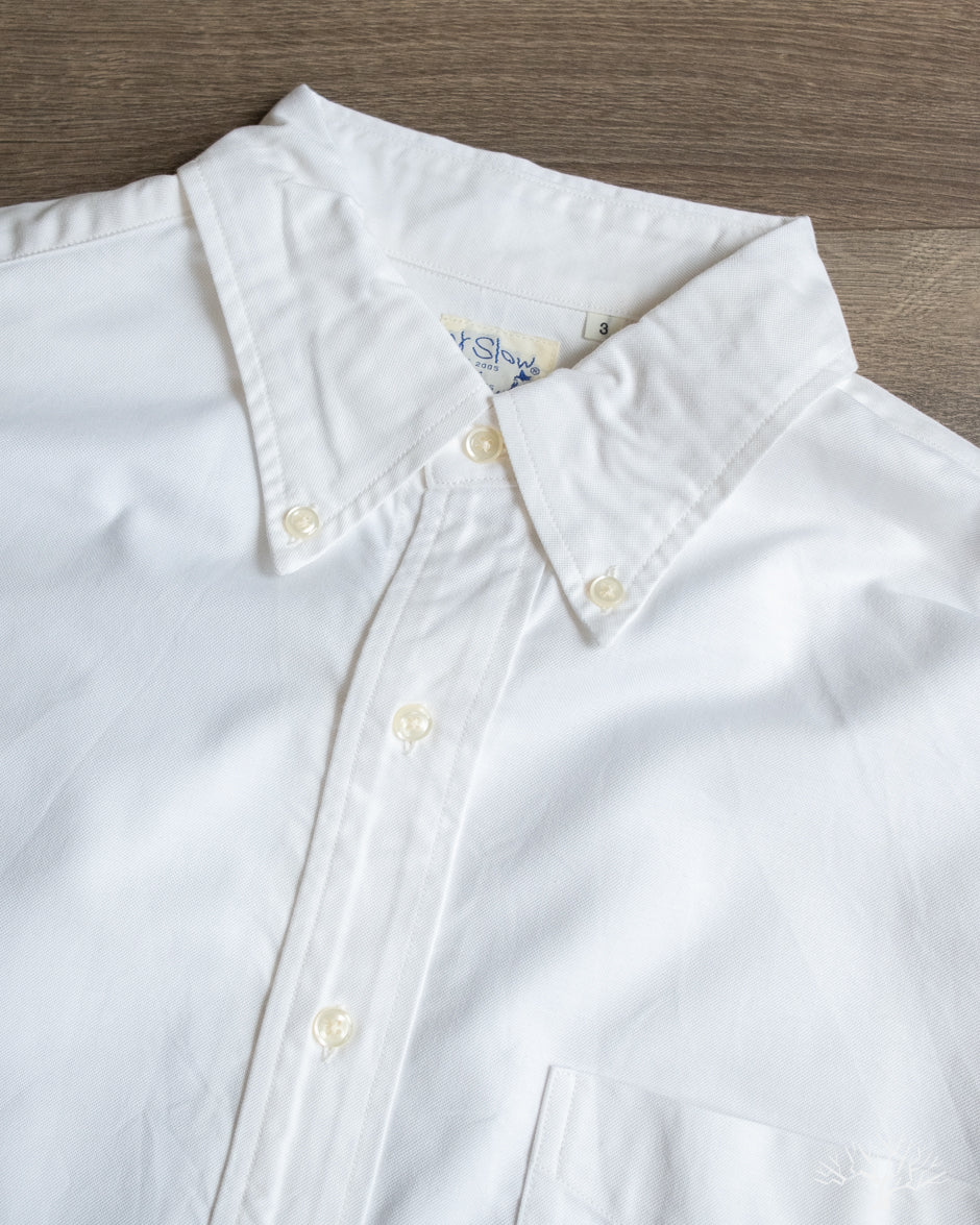 orSlow Oxford Standard Button Down Shirt - White