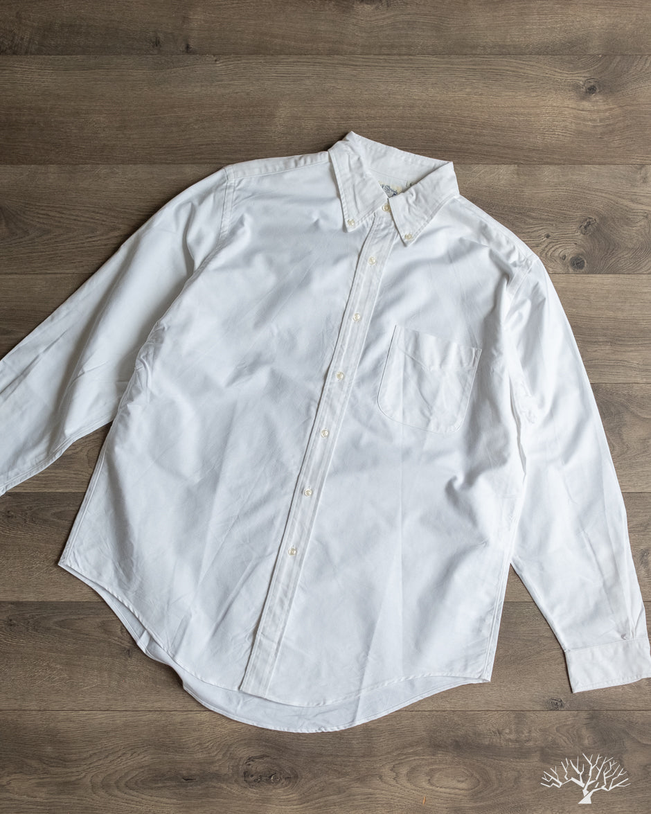 orSlow Oxford Standard Button Down Shirt - White