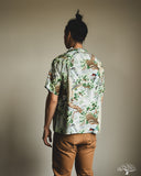 orSlow Peacock Garden Hawaiian Shirt - Green