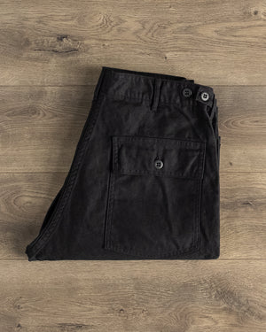 orSlow Regular Fit Fatigue Pants - Black (J61)