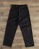 orSlow Regular Fit Fatigue Pants - Black (J61)