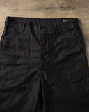 orSlow Regular Fit Fatigue Pants - Black (J61)
