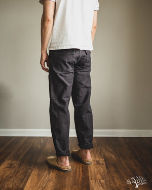 orSlow Regular Fit Fatigue Pants - Black Stone