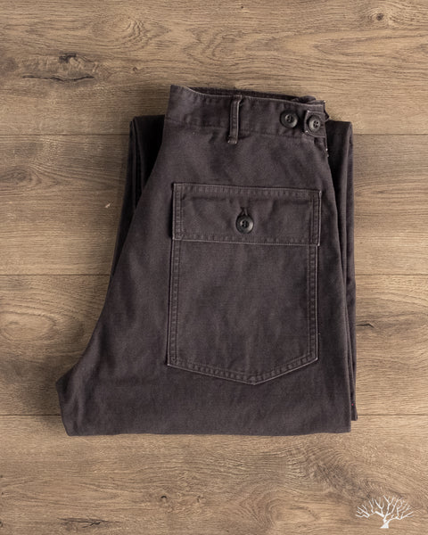 orSlow - Regular Fit Fatigue Pants - Black Stone – Withered Fig