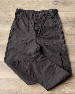 orSlow - Regular Fit Fatigue Pants - Black – Withered Fig