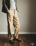 orSlow Regular Fit Fatigue Pants - Khaki