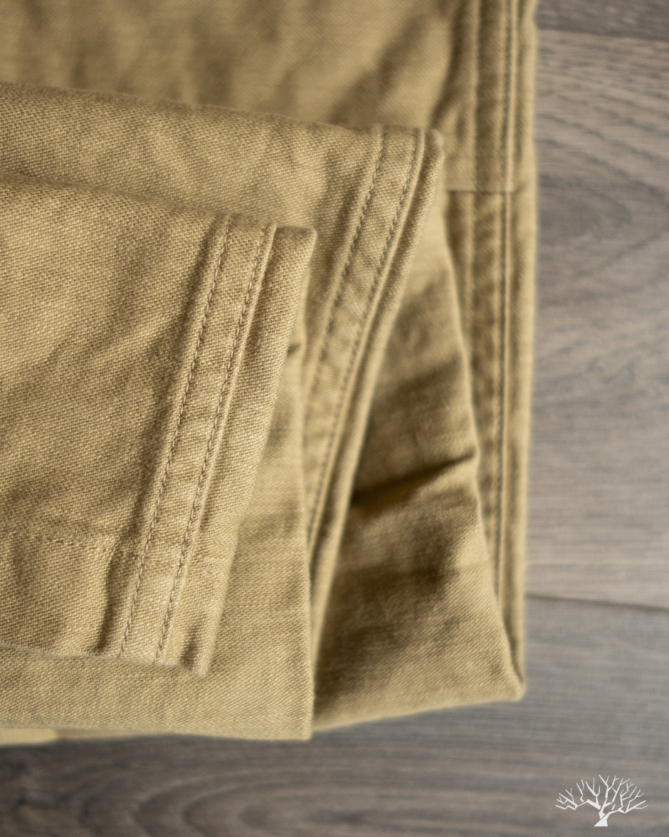 orSlow Regular Fit Fatigue Pants - Khaki