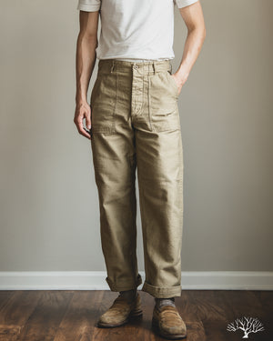 orslow US ARMY FATIGUE PANTS ベージュ S orSlow - Regular Fit Fatigue Pants - Sand Beige – Withered Fig