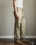 orSlow Regular Fit Fatigue Pants - Sand Beige